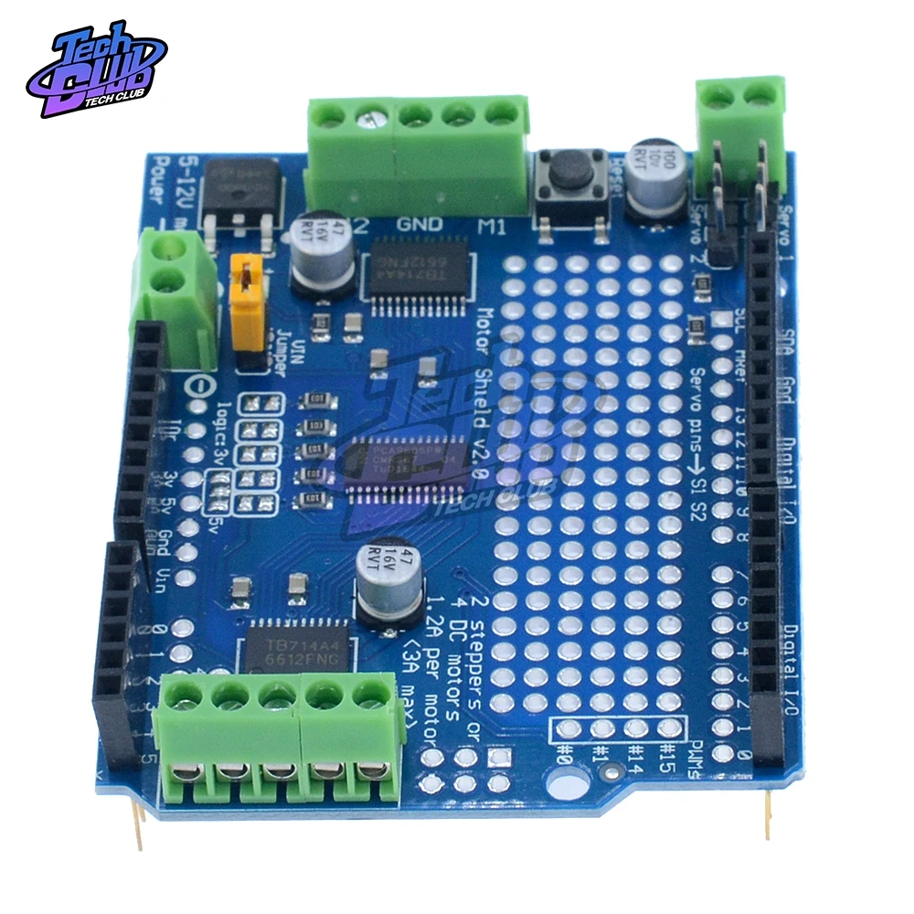 Шаговый Серводвигатель TB6612 для Arduino Robot PWM Uno Mega R3|Детали и аксессуары приборов| |
