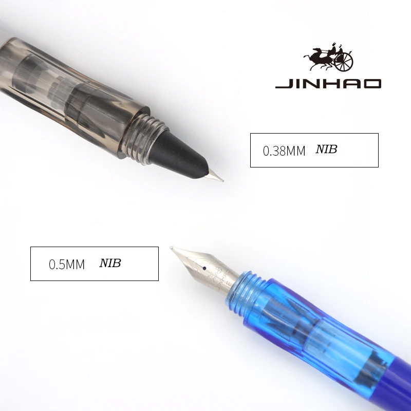 Jinhao перьевые ручки 0 38 мм каллиграфическая ручка чернильная школьные