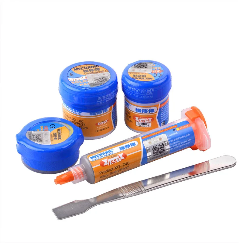 

Soldering Paste Flux XG-30 XG-50 XG-80 Solder Tin Sn63/Pb67 For Hakko 936 TS100 Soldering Iron Circuit Board SMT SMD Repair Tool