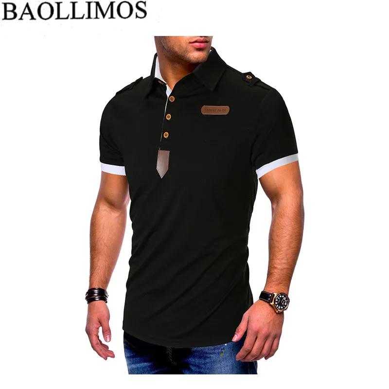 Новинка года человек PoloShirt для мужчин s повседневное одноцветное цвет хлопок Poloshirt короткий рукав высокое количество