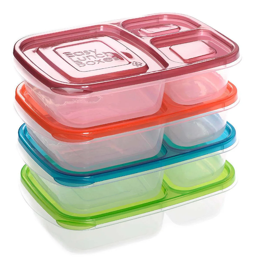 Food Container Portable Bento Lunch Box Plastic Cute Cartoon Food Fruit