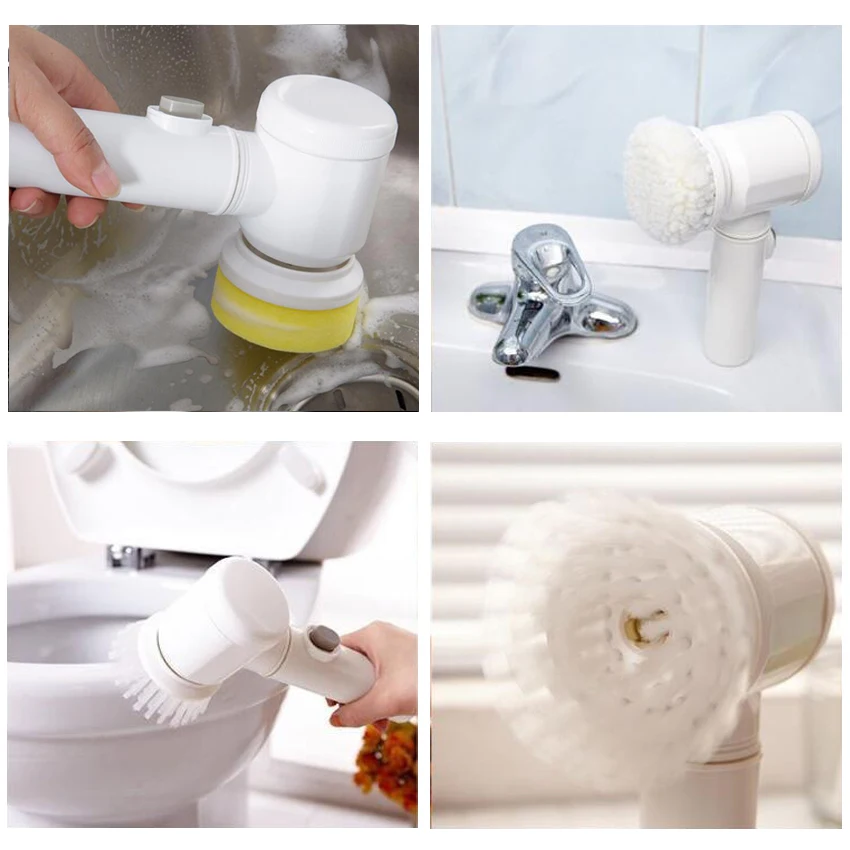electric brush for cleaning bathroom tiles