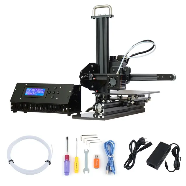 Special Offers X1 3D Printer Printing Area 150*150*150mm DIY 3D Printing Machine Easy Assemble High Precision Structure EU Plug