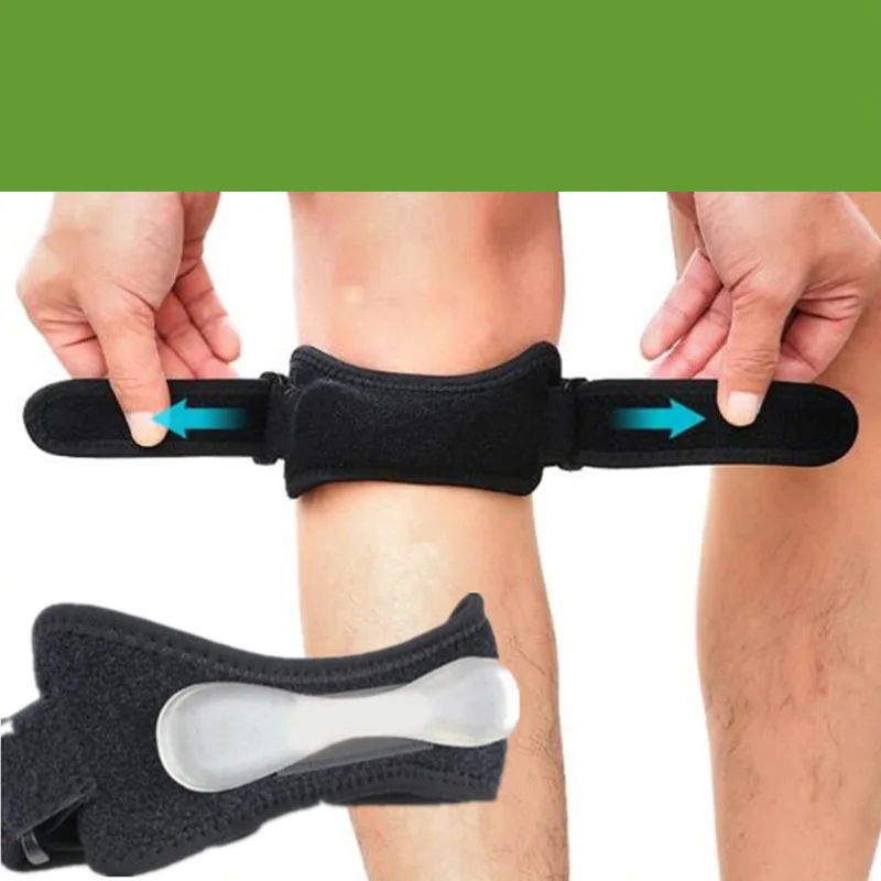 

Professional Adjustable Knee Treatments Strengthened Gel Knee Brace Strap Breathable Leg Knee Pads Outdoor Bodys Treatmen