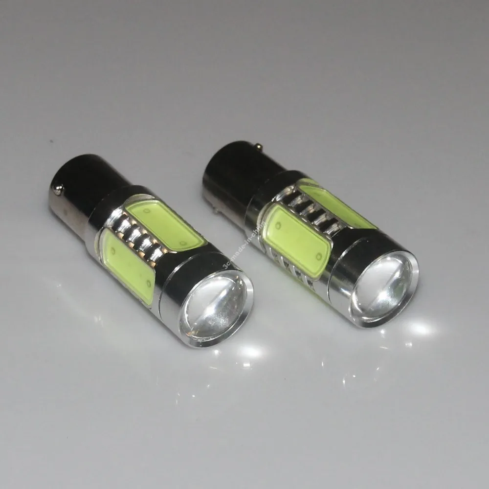 

1157 BAY15D P21/5W 7.5W 5 COB Car Signal Tail LED Light Brake Bulb Aqua Ice Blue 12-24V Lamp