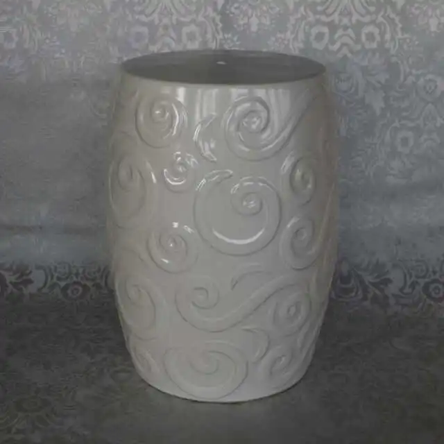 Us 269 0 Chinese Jindezhen Dressing Table Ceramic Garden Stool Drum Bathroom Outdoor Decorative Stools In Figurines