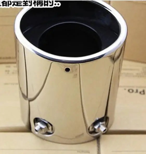 Chrome Exhaust Muffler Tip End Pipes For Toyota Land Cruiser Prado