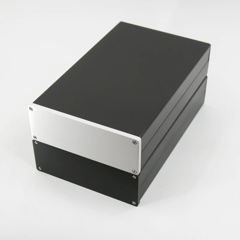 1005 black Full Aluminum Enclosure/mini AMP case/Preamp box/PSU chassis sn 