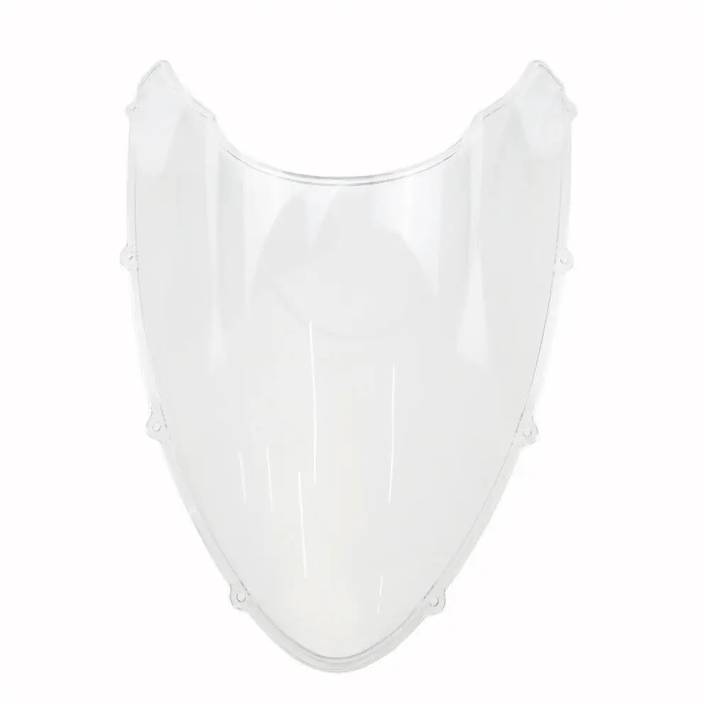 Двойной пузырь мотоцикл протектор ветровое стекло для Ducati 1098 2007-09 - Цвет: Clear