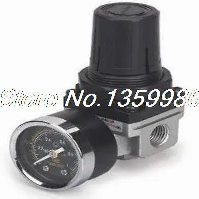 

MINI Pressure Regulator 1/4" BSPT with Gauge and Bracket 550L/min