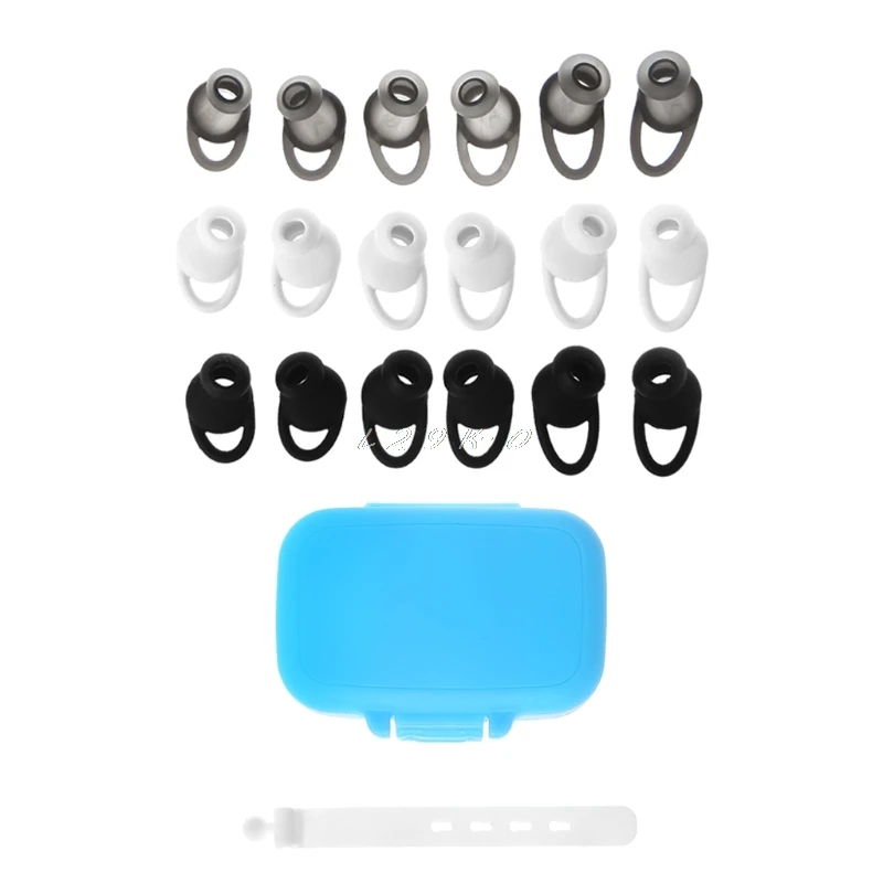 

3 Pairs Silicone Earbud Eartip For Meizu EP51 In-Ear Sports Bluetooth Earphone