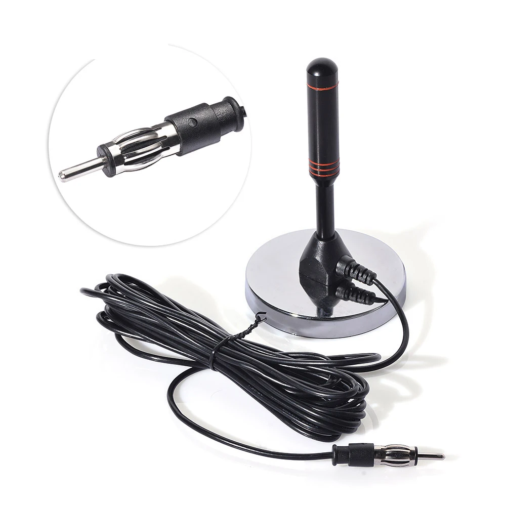 Car FM radio antenna home modification CD player FM antenna enhanced