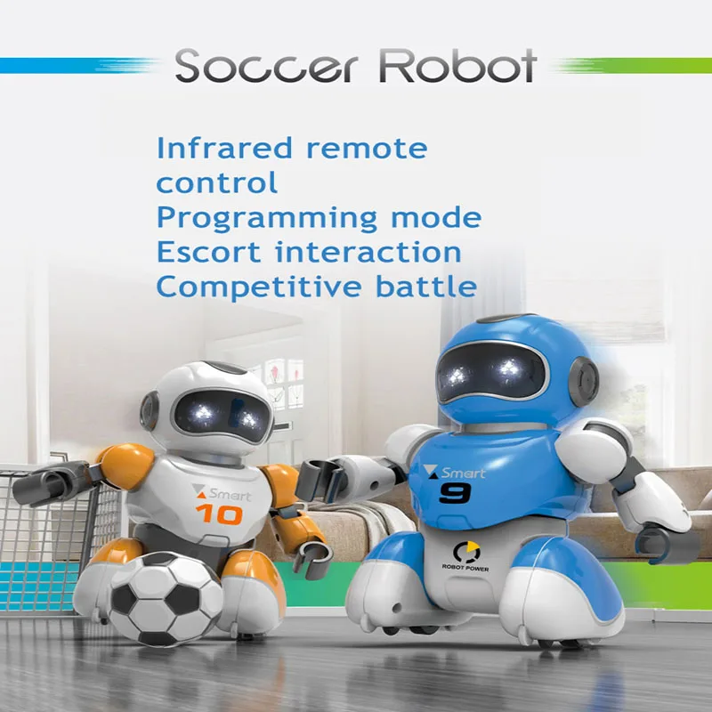 

Smart Play Soccer Robot Remote Control Battle Toys Hot Selling Electric Singing Dancing football Robot For Children Kids Toys