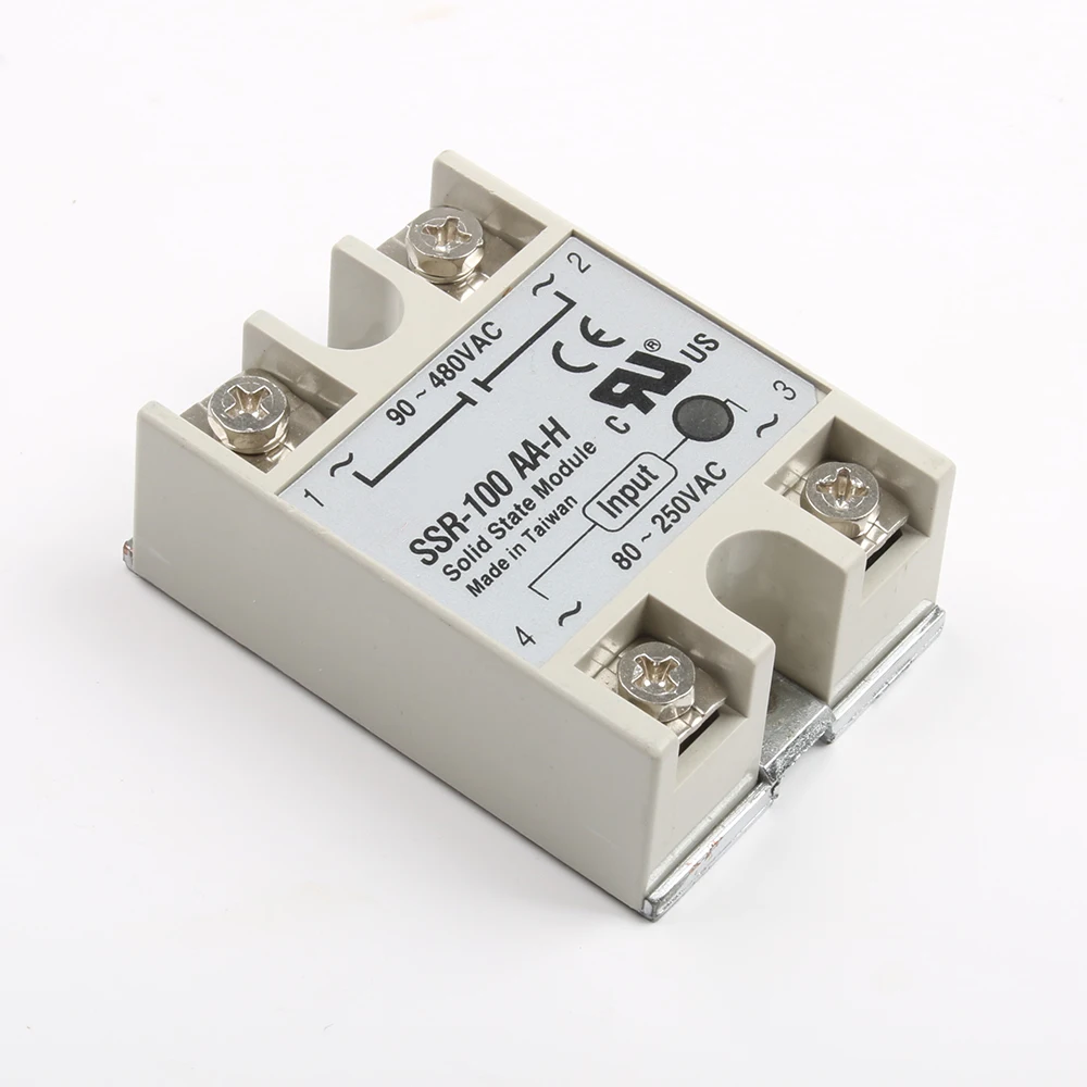 Твердотельное реле SSR-100AA-H 100A SSR 100AA H AC к твердотельное реле регулятор сопротивления
