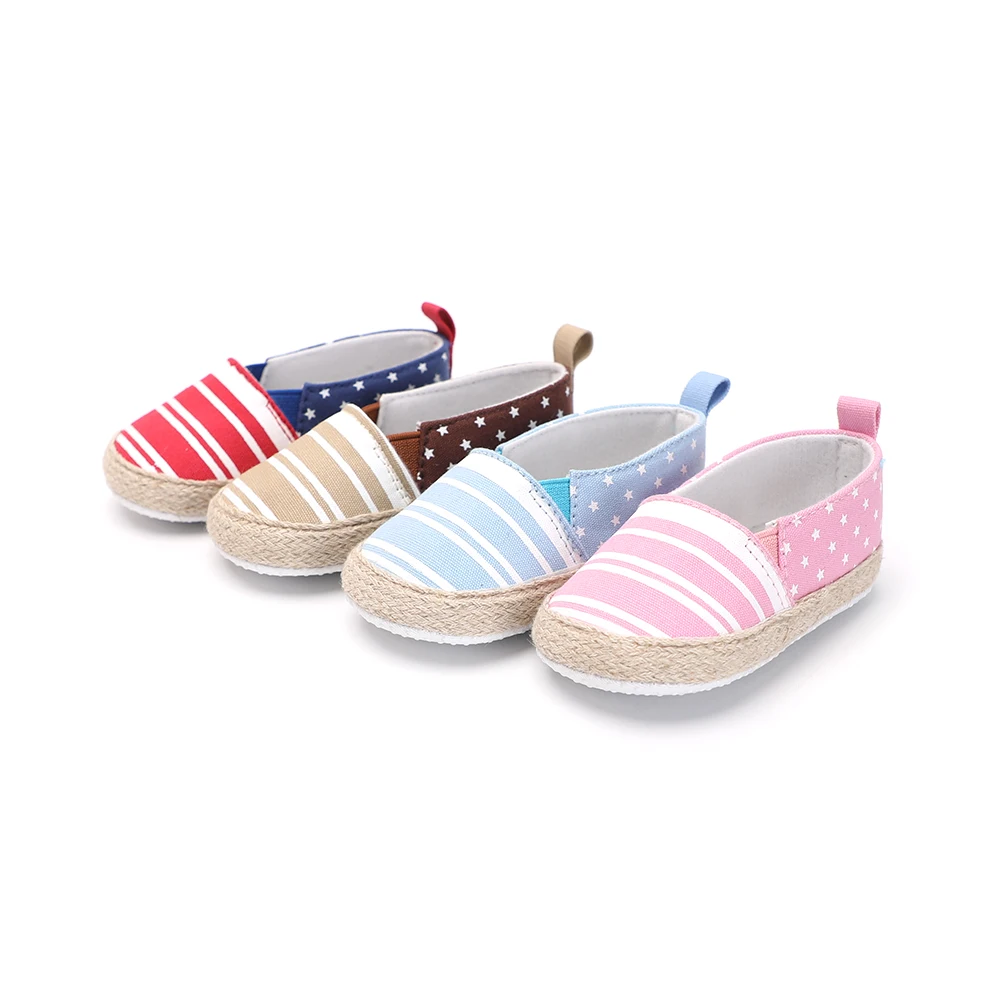 Brand New Style Newborn Toddler Baby Girls Boys Kids Moccasins Infant First Walkers Classic Casual Shoes Soft Soled Cotton