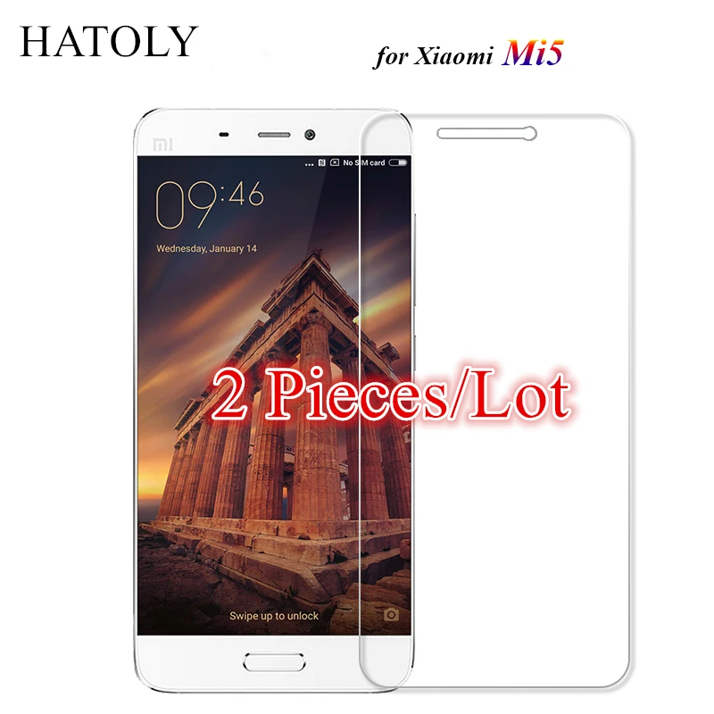 

2Pcs For Xiaomi Mi 5 Glass For Xiaomi Mi 5 Tempered Glass Film 9H Hard Phone Screen Protector Protective Glass for Xiaomi Mi 5