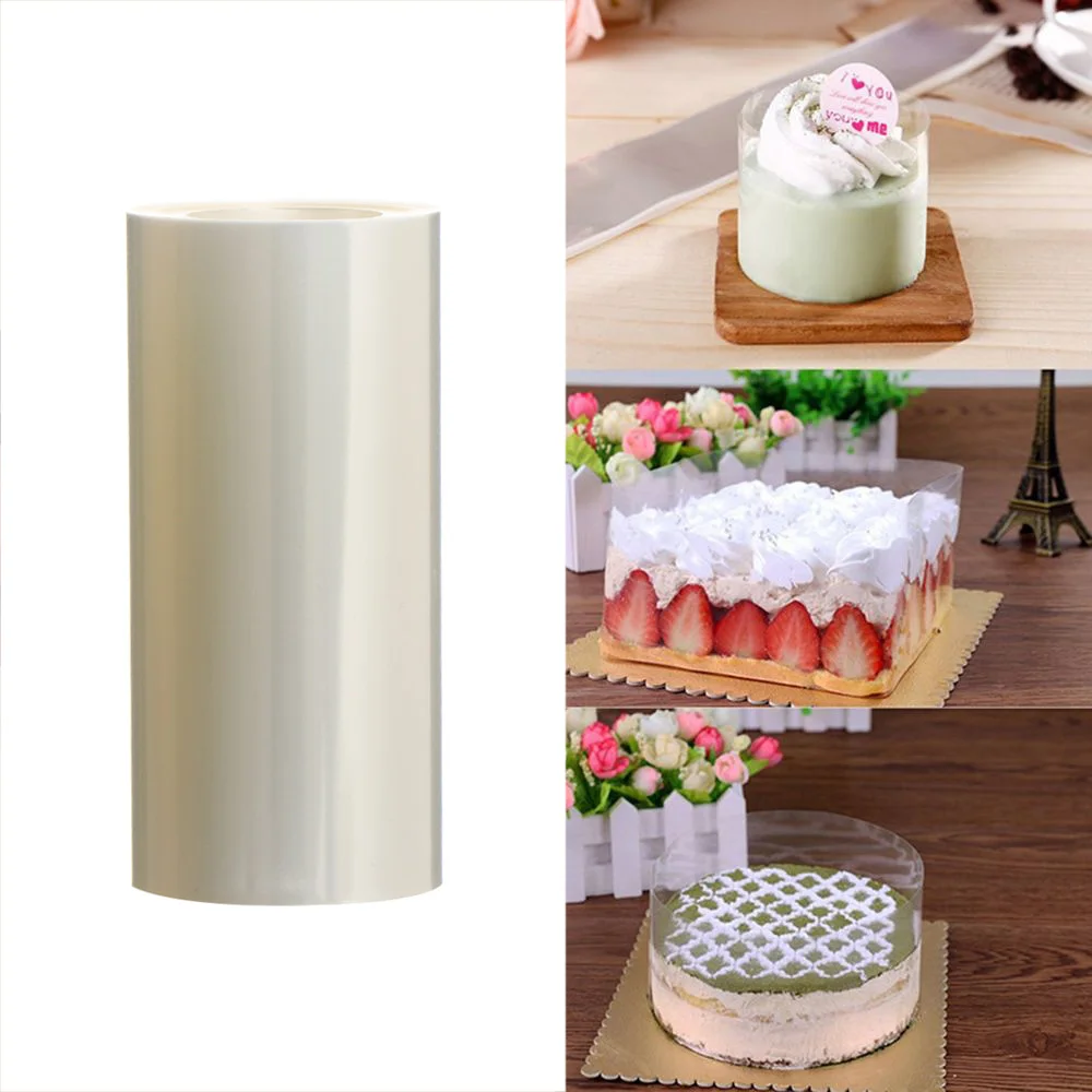 

1 Roll New Transparent Clear Mousse Surrounding Edge Wrap Tape Baking Cake Collar DIY Baking Tool Home Kitchen Accessories