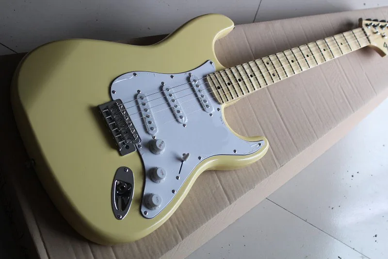 factory custom New maple TOP F Semi Hollow Orange custom