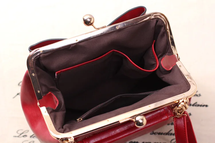 Женская сумка на плечо с бантом, сумка из искусственной кожи красного цвета, сумка через плечо для женщин, брендовые модные сумки на плечо