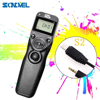 

Pixel T3 S2 Wired Shutter Release Timer Remote Control LED Screen for SONY A58 A7 A7R A3000 A6000 HX50 Vs Shoot Shutter Release