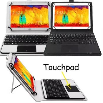 

Detachable Wireless Bluetooth Keyboard With Touchpad+PU Leather Case Cover Stand for Huawei Honor T1 10 T1-A21 T1-A21W 9.6