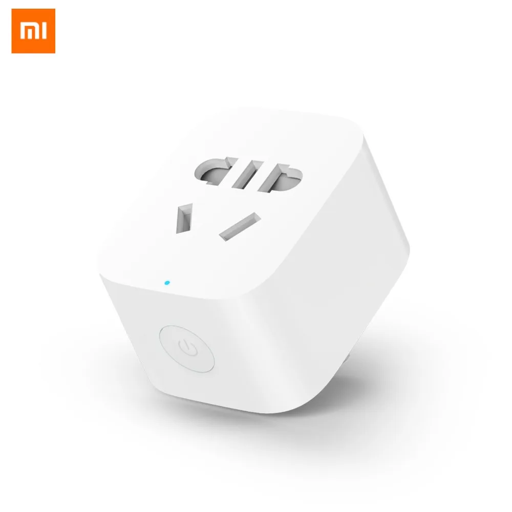 Оригинальная умная розетка Xiaomi Mijia Wi Fi версия работает с приложением MI Smart Home