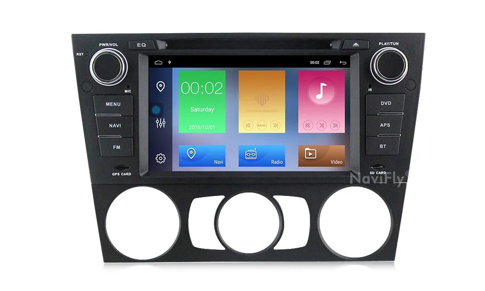 Top Navifly Android9.1 32G ROM 2G RAM 4G WIFI Car Multimedia player For BMW  E90,E91,E92,E93,3 series car audio dvd gps canbus 16
