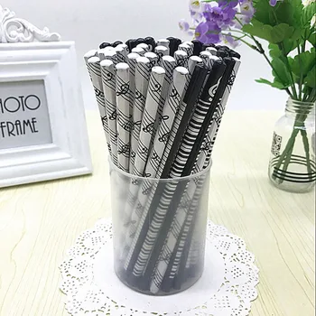 

4pcs Musical Note Pencil 2B Standard Round Pencil Music Stationery Piano Notes School Student Gift Prize Pencil Promotion Pencil