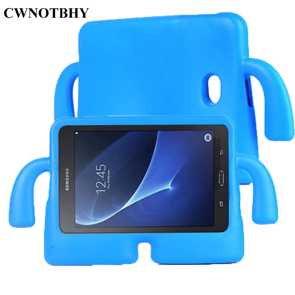 

Kids EVA Cute Cartoon Foam Cover For Samsung galaxy tab a a6 10.1 2016 T580 T585 SM-T585N Case Children ShockProof + pen