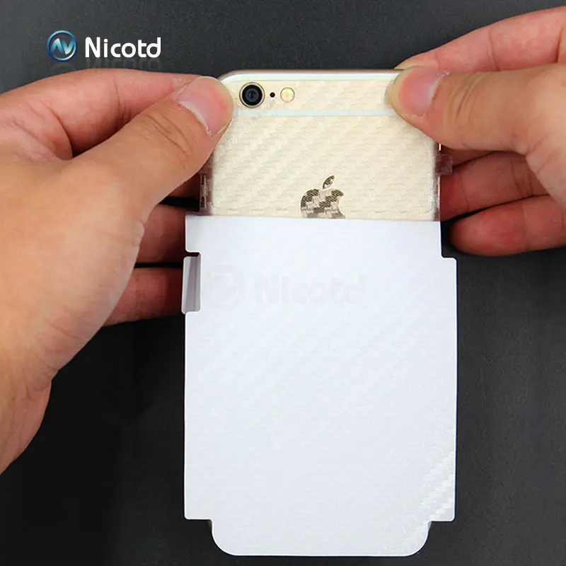 

3Pcs/lot For iphone X XS MAX XR Full 3D Anti-fingerprint Carbon Fiber Back Screen Protector Film For iphone 6 6s 7 8 plus 5S SE