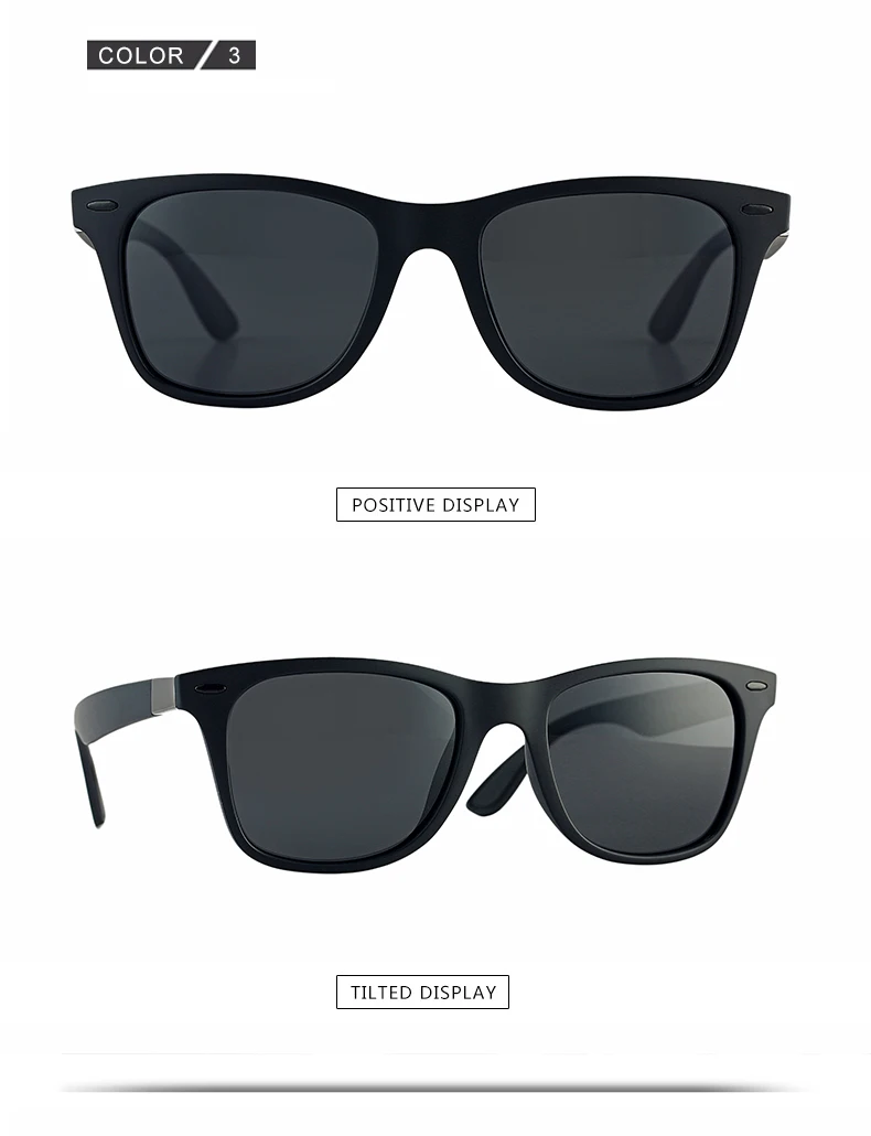Бренд Дизайн Классический поляризованные женские очки для вождения квадратная рамка солнцезащитные очки мужские очки UV400