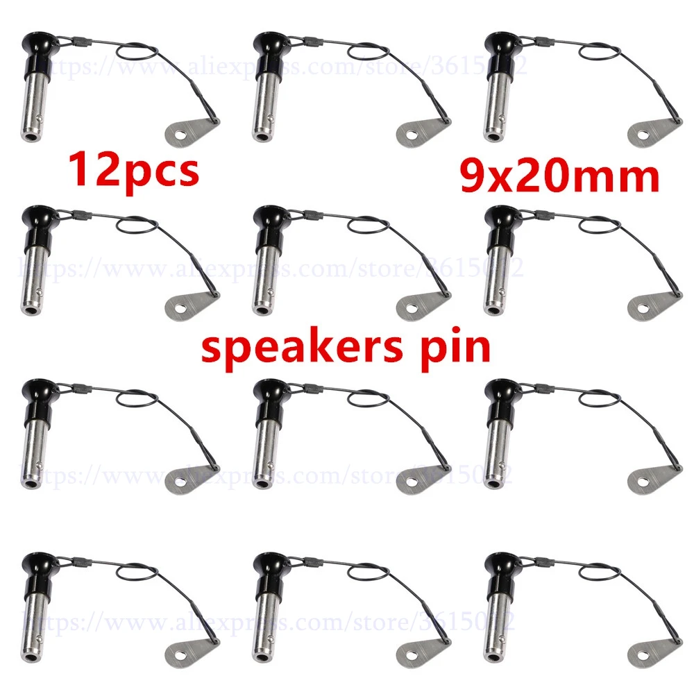 12pcs /lot professional 9x20mm speakers pin for line array speakers in
