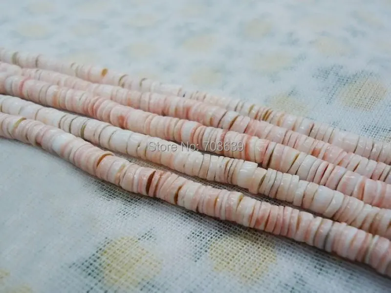 

Free shipping nature shell charms, 5 strands/lot pink shell beads, round DIY shell beads fit charm bracelet, natrue DIY fittings