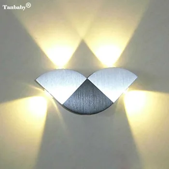 

Modern High Power 4W Butterfly LED Wall Sconce Light Up/Down Led wall lamp Fixture Lamp Wall-Mounted Indoor Decoration Light