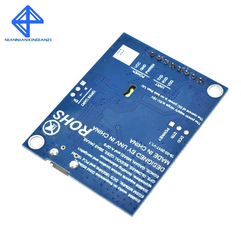 SIM868 GSM GPRS GPS BT сотовый Модуль MINI плата коммутационная вместо SIM808|Интегральные