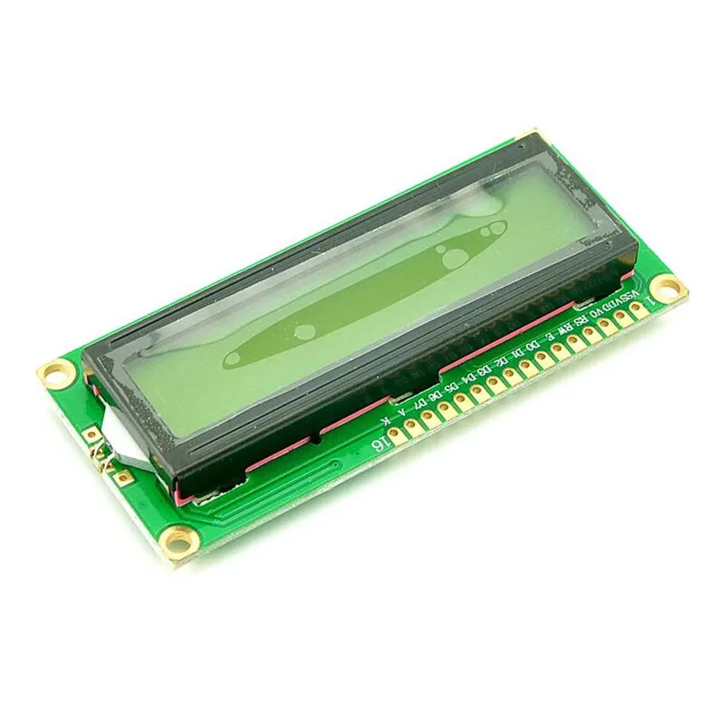 LCD1602 ЖК 1602 желтый экран с подсветкой дисплей 1602A 5v|screen|screen displayscreen lcd |