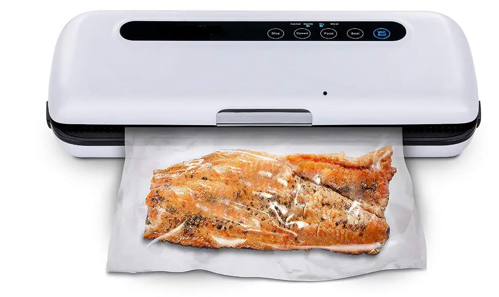 

Vacuum Sealer Machine | Automatic Vacuum Air Sealing System For Food Preservation w/Starter Kit | Compact Design | La