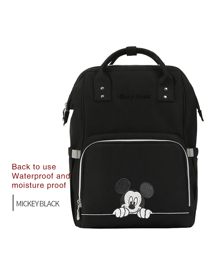 Disney Minnie Mummy сумка для подгузников для беременных брендовая Большая вместительная Детская сумка рюкзак для путешествий дизайнерская сумка для ухода за ребенком сумки для подгузников