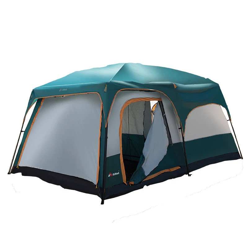 Dos Dormitorio Amplio Espacio Tienda Barracas De Tenda Tente Carpa Plegable de Capa De Senderismo Escalada de Camping de Picnic Viajes Tipi|space tent|double layer tentbarraca de camping - AliExpress