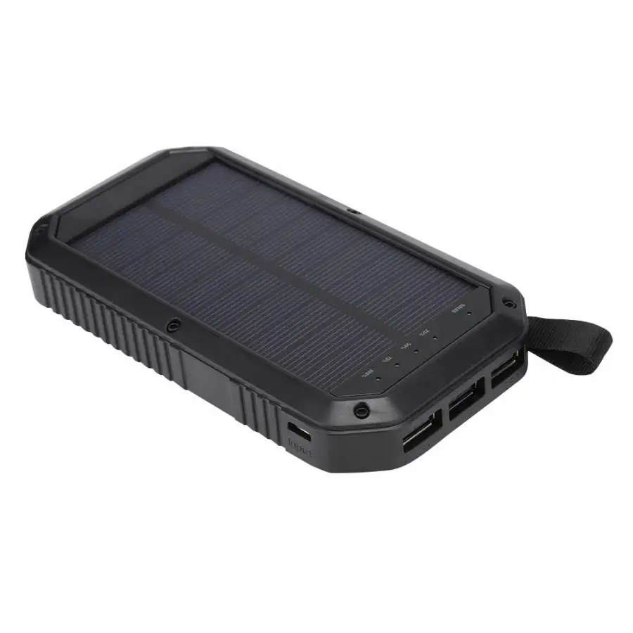 New Solar Energy Wireless Charging 21 High-power LED Camping Lights Mobile Power Bank For Phone Tablet