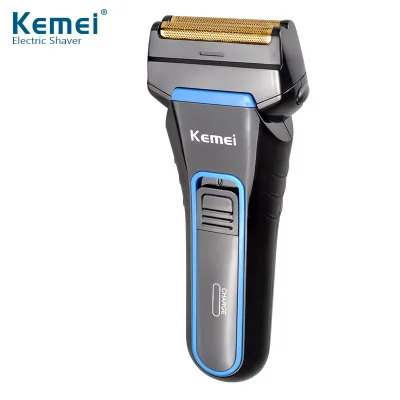 

Kemei 3D Electric Shaver Rechargeable Rotary Men's Portable Shaving Machine with Twin Blade Reciprocating Electric Razor