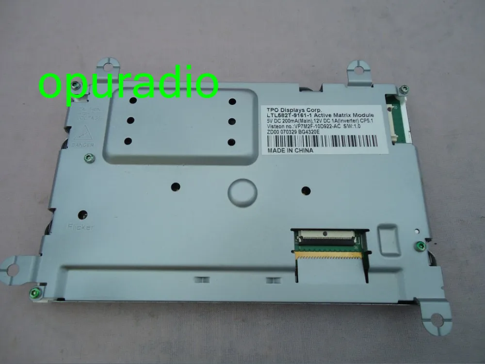 Высокое качество экран LTL582T-9161-1 5,8 дюймов lcd TPO отображает активный матричный модуль для MONDIO автомобиля DVD аудио навигации