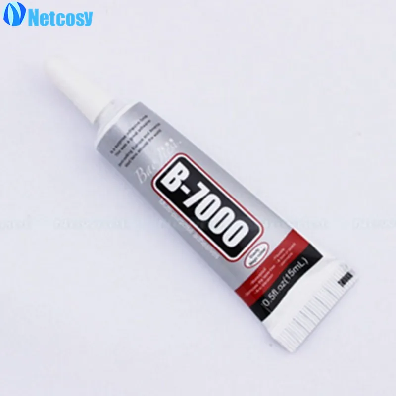 Netcosy 15 mL B-7000 متعددة الأغراض لاصق الهاتف ملصقا لصق diy لمس سوبر Loca الغراء للجوال الأوسط الإطار و LCD الزجاج