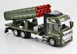 3404 Alloy Military Missile Vehicle Tank Model Return Boys Gift Children's Toys