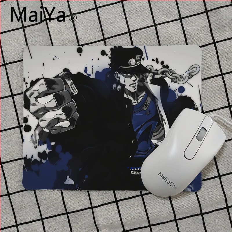 Maiya высокое качество JoJo странные приключения Kujo Jotaro коврик для мышки в стиле
