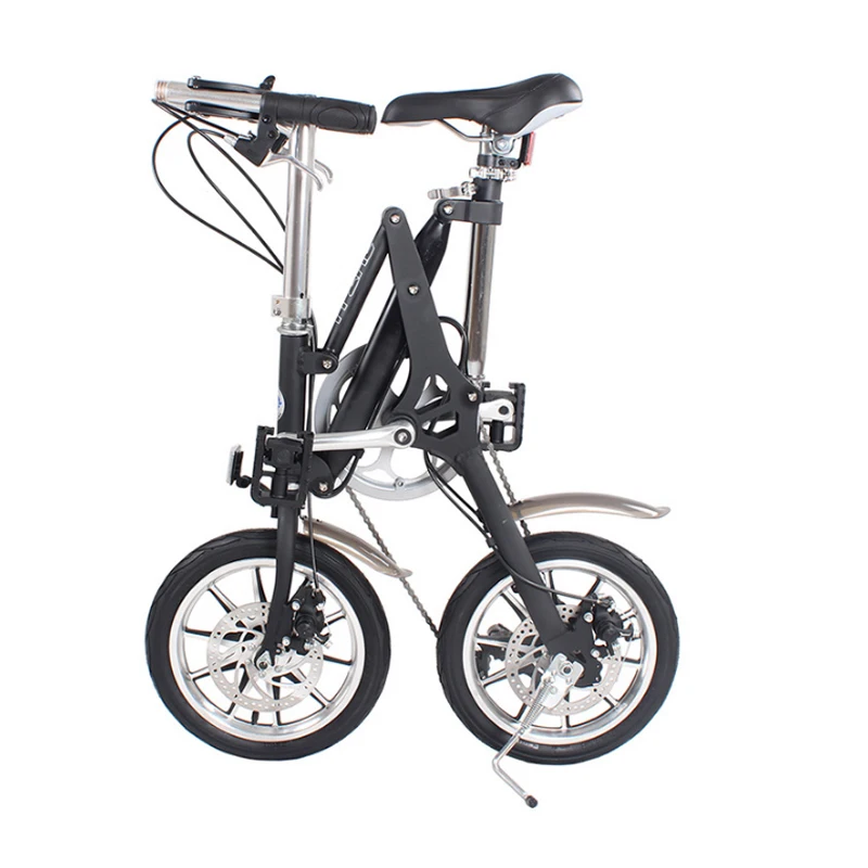Sale 14-inch folding bicycle aluminum alloy 7-speed lightweight bike Can be pushed away after folding aluminum bicycle 5 Sale 14-inch folding bicycle aluminum alloy 7-speed lightweight bike Can be pushed away after folding aluminum bicycle 5