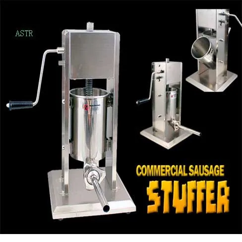 

5L Manual vertical sausage filler hand sausage machine Ham filling machine Sausage making machine All stainless steel materials