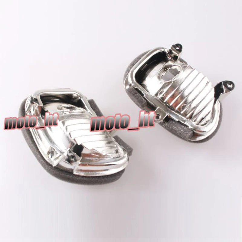 Motorcycle Front Turn Signals Light Lens Turning Indicator Lamp Blinker Covers Shells For Honda Goldwing GL1800 ABS/HP/P Pair