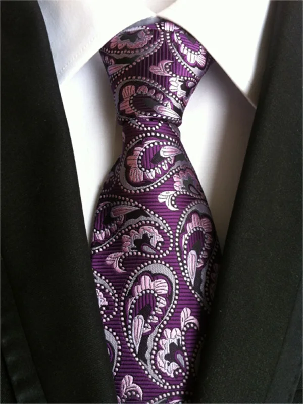 Mantieqingway 62 Цвета Бизнес жаккардовая Галстуки для мужские шеи Галстуки с цветочным принтом для свадьбы костюм галстуки шириной 8 см галстук