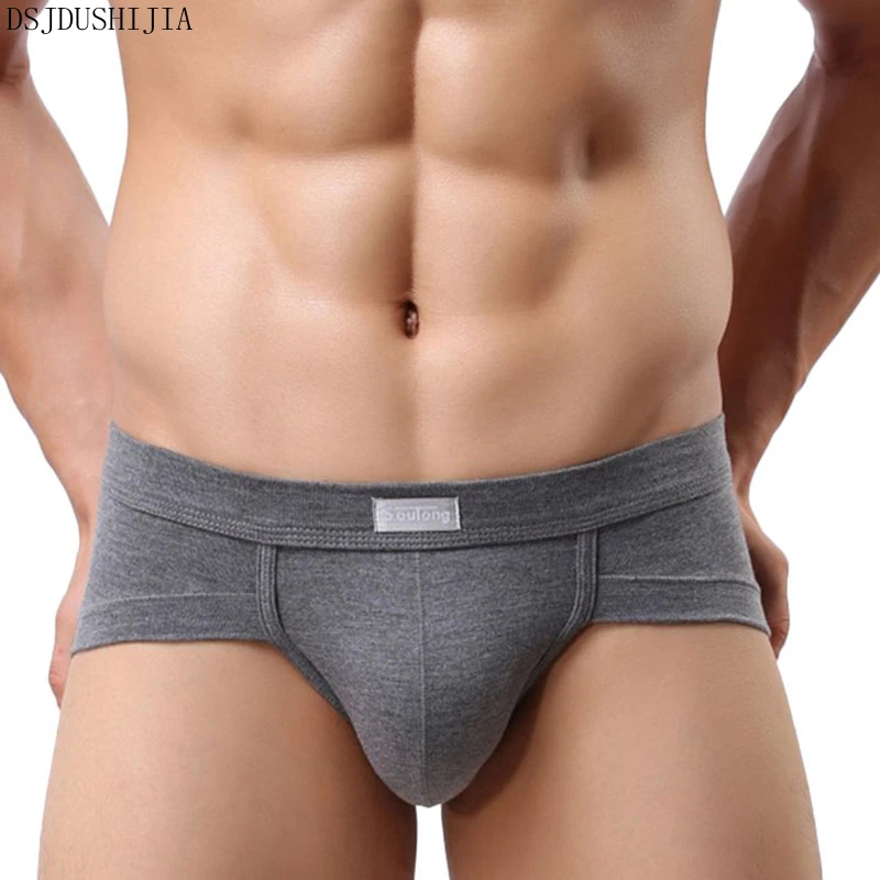 

DSJDUSHIJIA Stylish Men's Breathable Mini Boxers Modal Solid Underwear Lingerie Bulge Pouch Boxer Shorts Trunks Soft Underpants